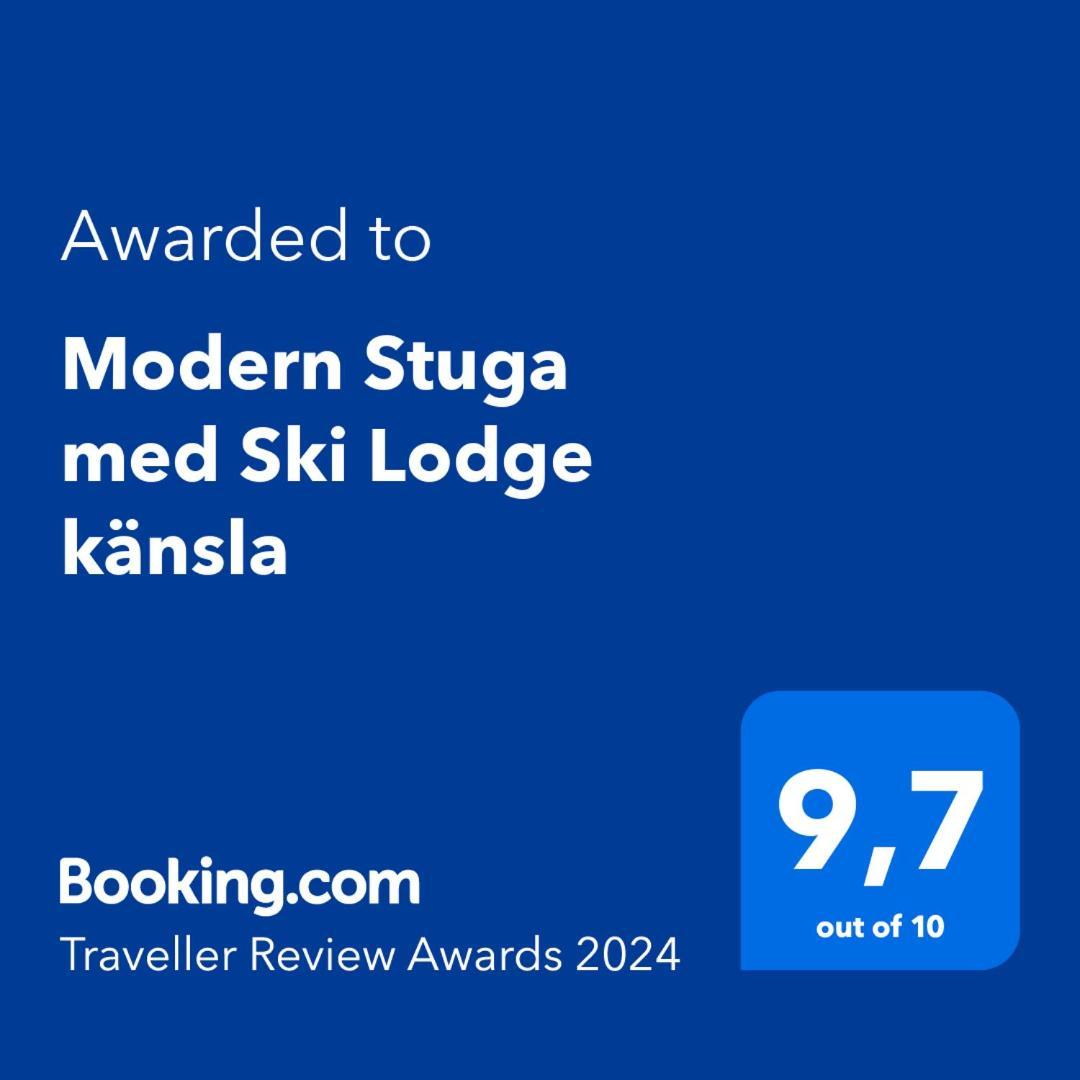 Modern Stuga Med Ski Lodge Kaensla Järvsö المظهر الخارجي الصورة
